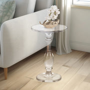 NIVINE ACRYLIC ACCENT TABLE