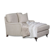 HAMPTON CHAISE WITH THROW