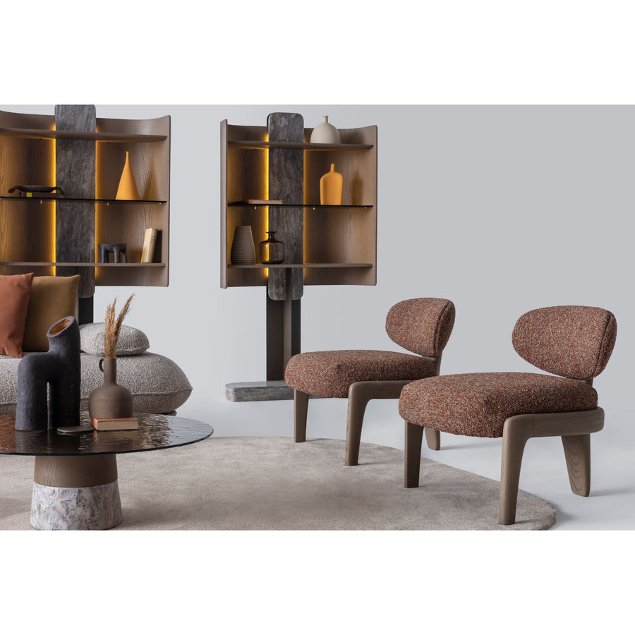 WOGG LIVING SET - ONE SECTIONAL & ONE CHAIR