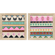 TESSELLATION PATTERNS - SET OF TWO