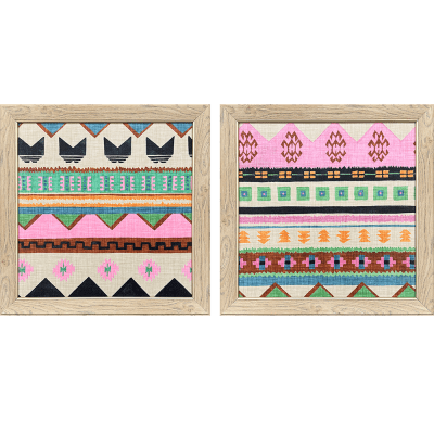TESSELLATION PATTERNS - SET OF TWO