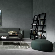 BORDEAUX CHARCOAL GREY SHELVING UNIT