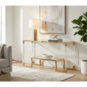 VASSAR ACRYLIC CONSOLE