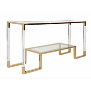VASSAR ACRYLIC CONSOLE