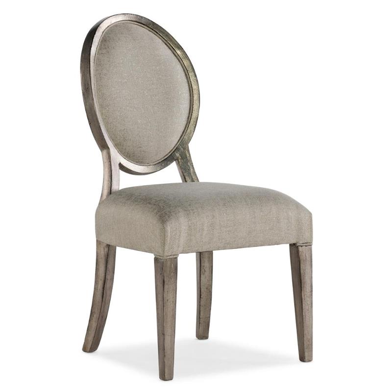 SANCTUARY ROMANTIQUE OVAL SIDE CHAIR