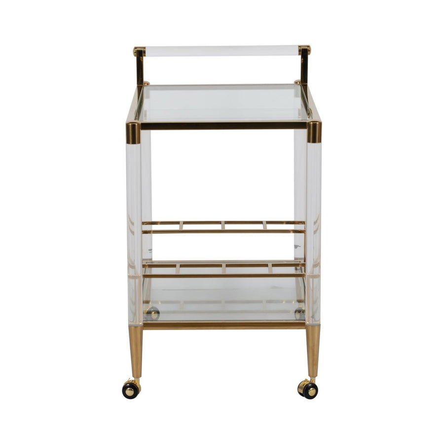 LUSHLEY ACRYLIC DRINK CART