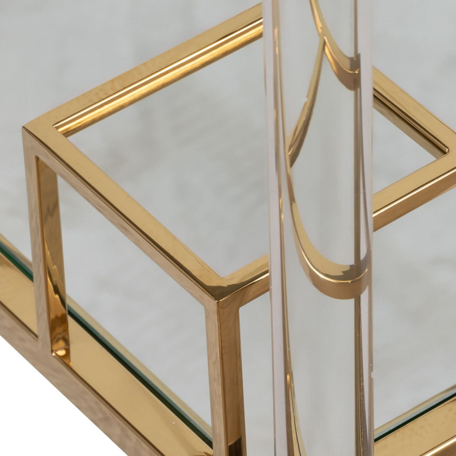 LUSHLEY ACRYLIC DRINK CART