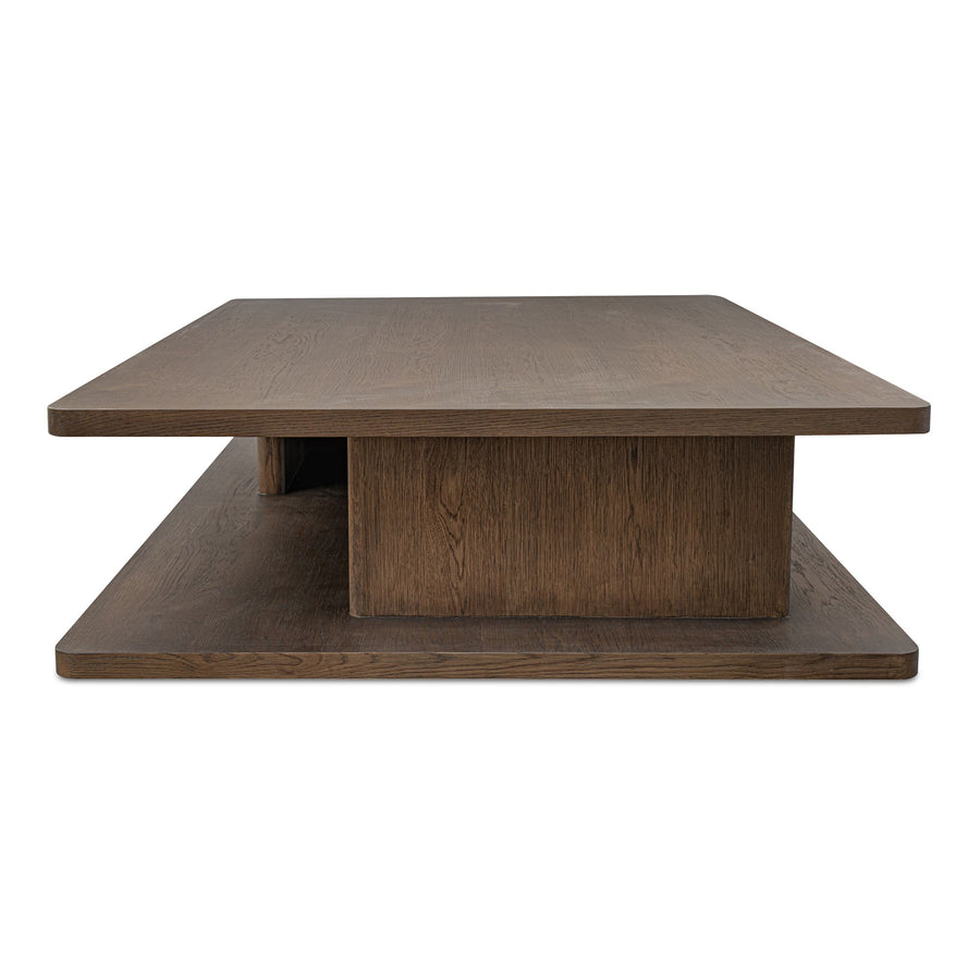 CASEY LARGE COFFEE TABLE - DARK BROWN