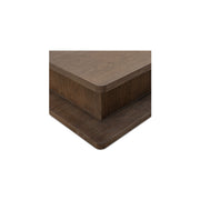 CASEY LARGE COFFEE TABLE - DARK BROWN