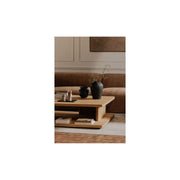 CASEY LARGE COFFEE TABLE - RUSTIC OAK