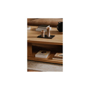 CASEY LARGE COFFEE TABLE - RUSTIC OAK