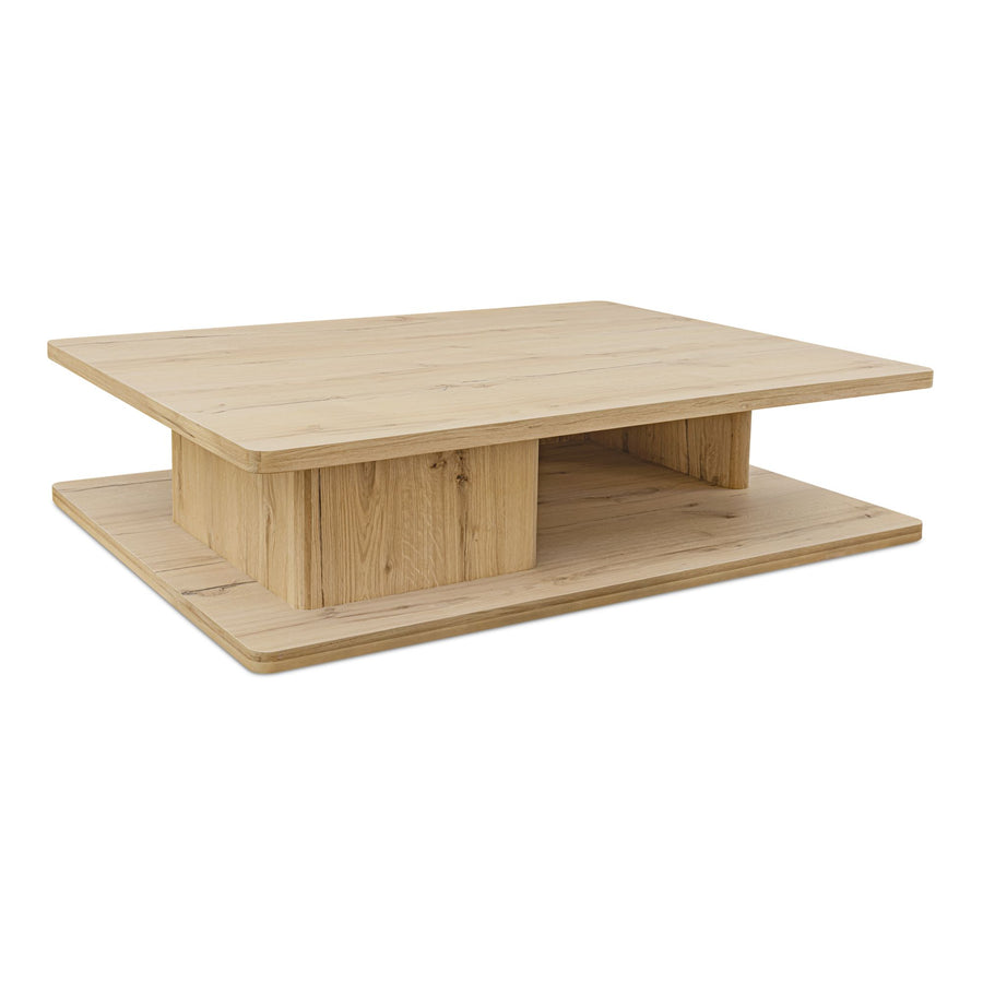 CASEY LARGE COFFEE TABLE - RUSTIC OAK