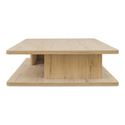 CASEY LARGE COFFEE TABLE - RUSTIC OAK