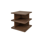 CASEY SIDE TABLE - DARK BROWN