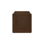 CASEY SIDE TABLE - DARK BROWN