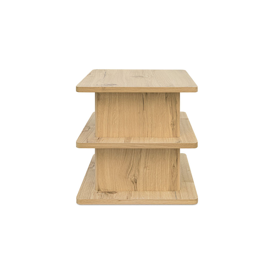 CASEY SIDE TABLE - RUSTIC OAK
