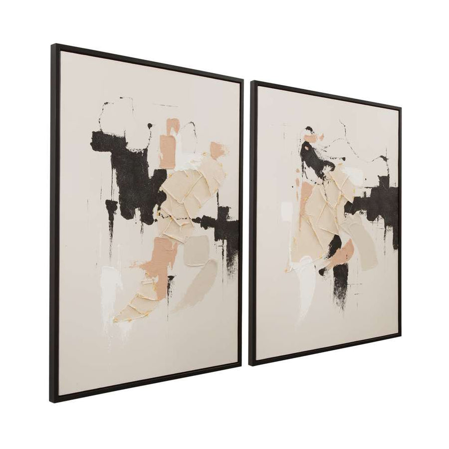 INTUITIVE FRAMED CANVAS - SET OF TWO