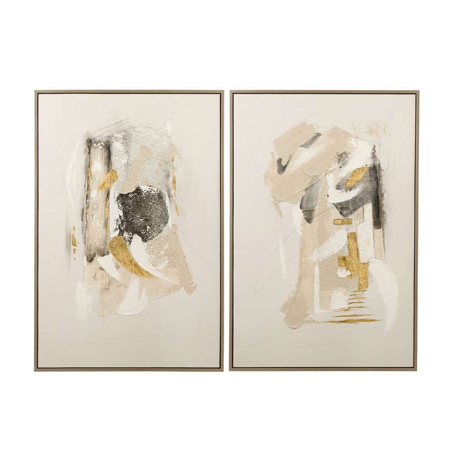 SPENCER FRAMED CANVAS - SET OF TWO