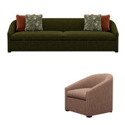 LUSCIOUS LIVING SET - TWO SOFAS & TWO CHAIRS