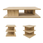 CASEY COFFEE TABLE SET - OAK