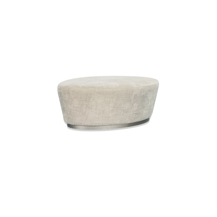 GEMMA OVAL COCKTAIL OTTOMAN