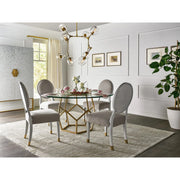 LOVE JOY BLISS OVAL SIDE CHAIR