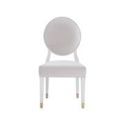 LOVE JOY BLISS OVAL SIDE CHAIR