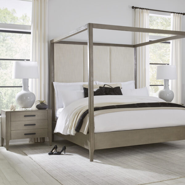 MALIBU BEDROOM SET - BED WITH NIGHTSTAND