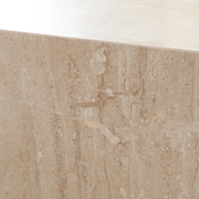 ARK COFFEE TABLE - BEIGE MARBLE