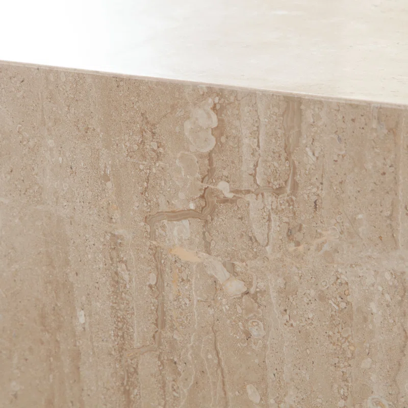 ARK COFFEE TABLE - BEIGE MARBLE