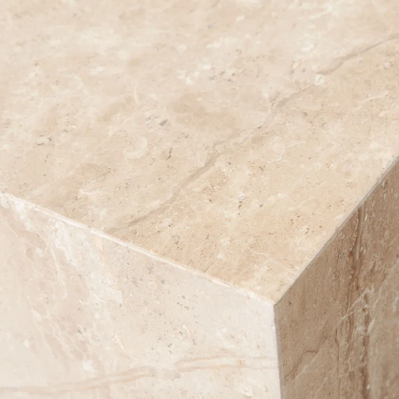 ARK COFFEE TABLE - BEIGE MARBLE