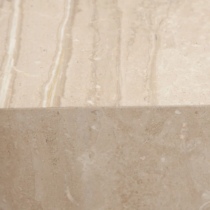 ARK COFFEE TABLE - BEIGE MARBLE