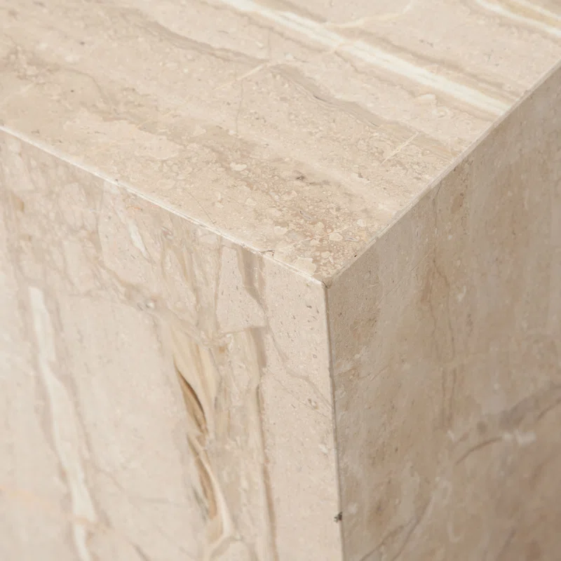ARK COFFEE TABLE - BEIGE MARBLE