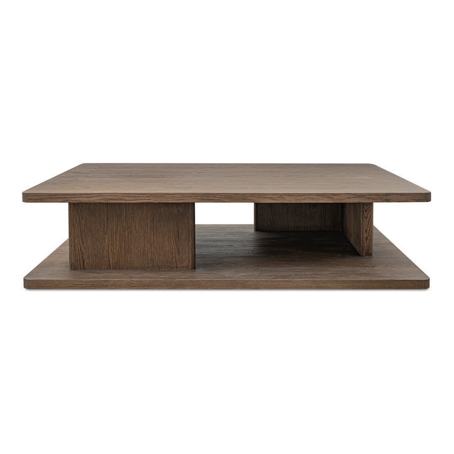 CASEY LARGE COFFEE TABLE - DARK BROWN
