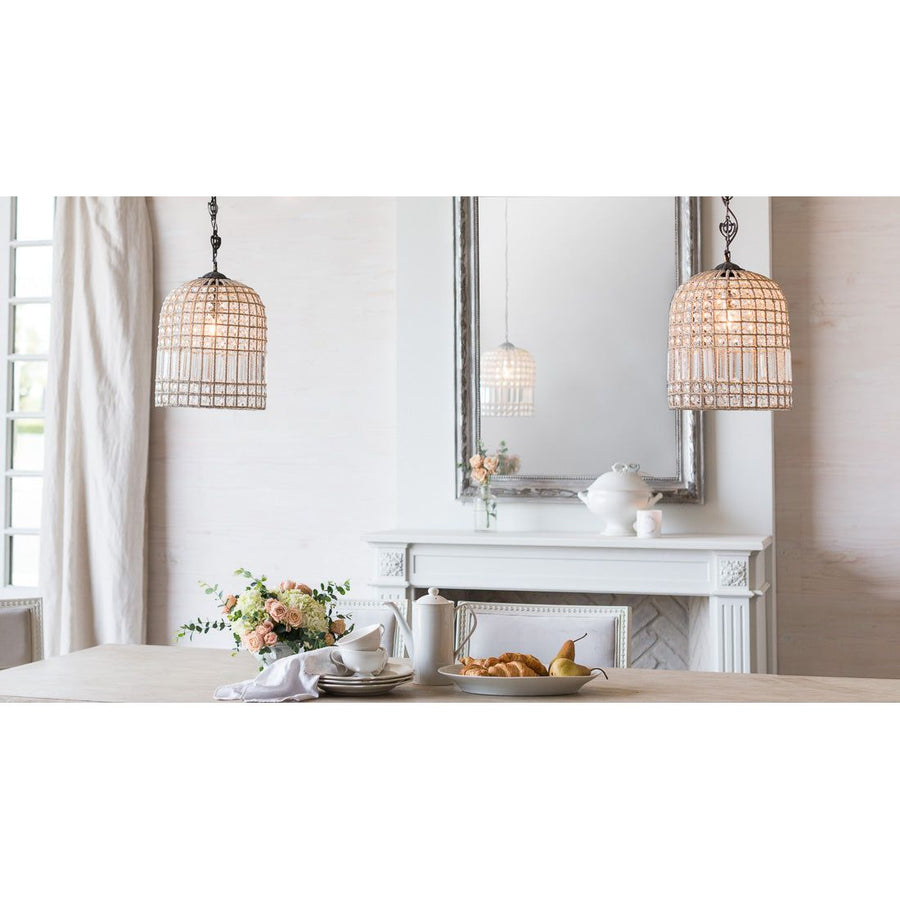 BIRDCAGE CHANDELIER