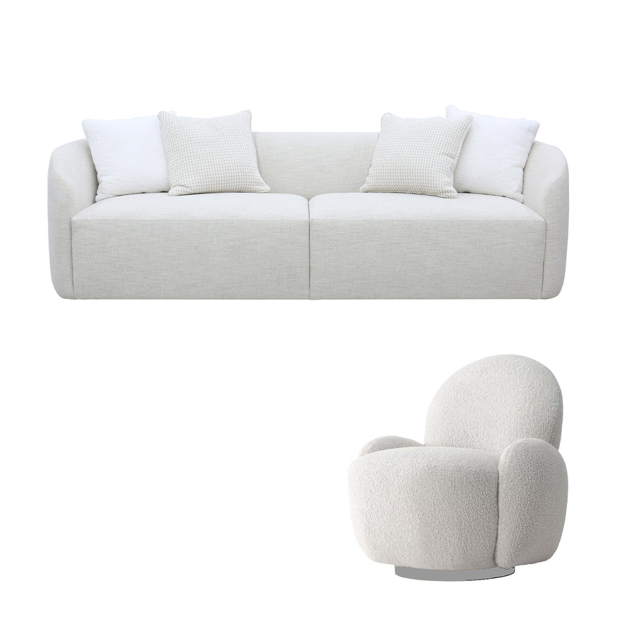 DANI LIVING SET - TWO SOFAS & TWO CHAIRS