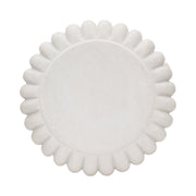 WINDSOR CARVED MARBLE TRAY , WHITE