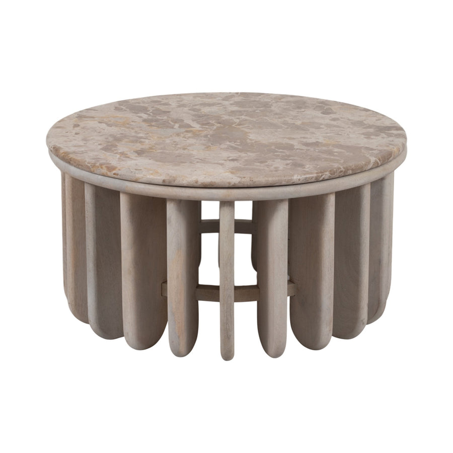 30" MONTCLAIR MARBLE ACCENT TABLE