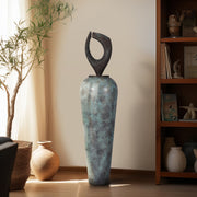 39" XENA SMALL BRONZE FLOOR BOTTLE