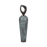 39" XENA SMALL BRONZE FLOOR BOTTLE