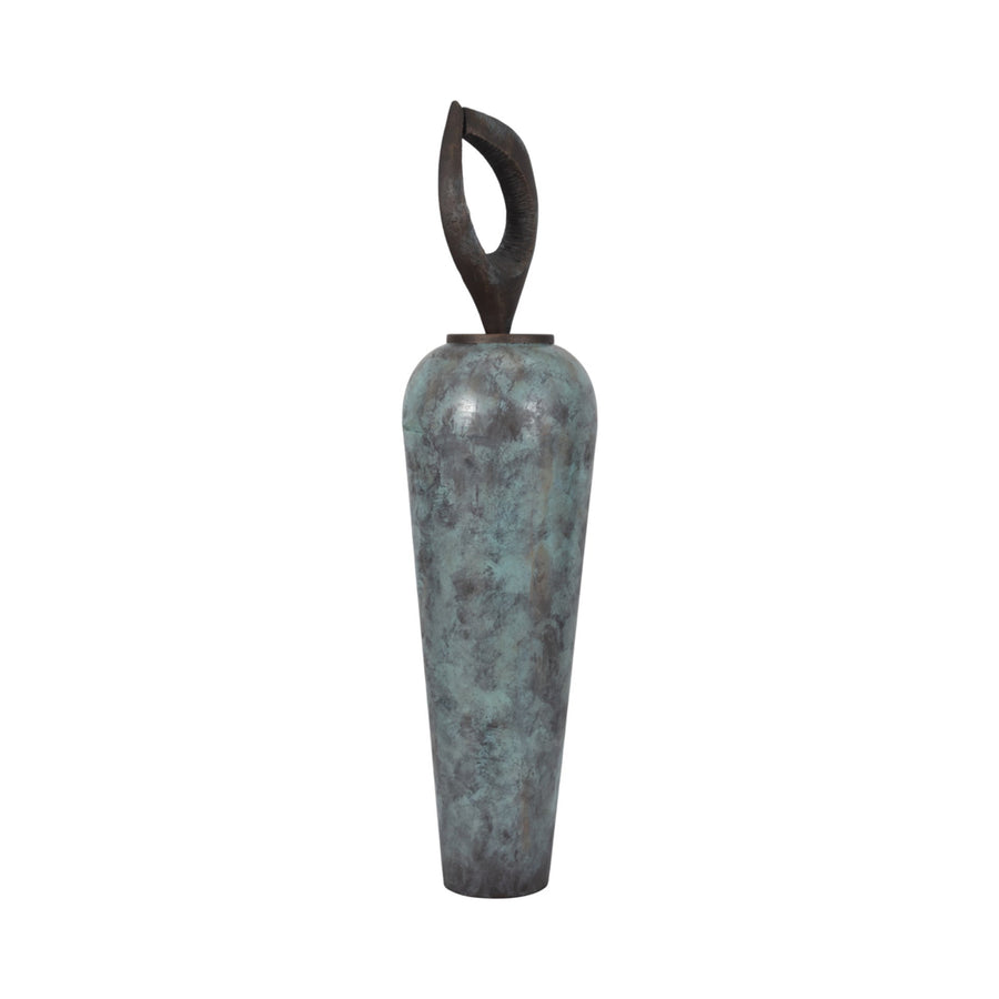 39" XENA SMALL BRONZE FLOOR BOTTLE