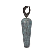 39" XENA SMALL BRONZE FLOOR BOTTLE