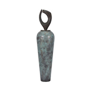 39" XENA SMALL BRONZE FLOOR BOTTLE