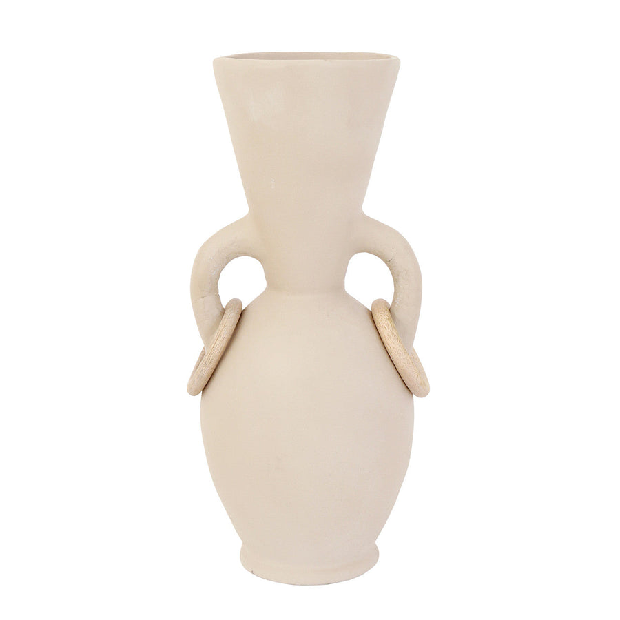 18" XIXA NATURAL LARGE ECOMIX VASE