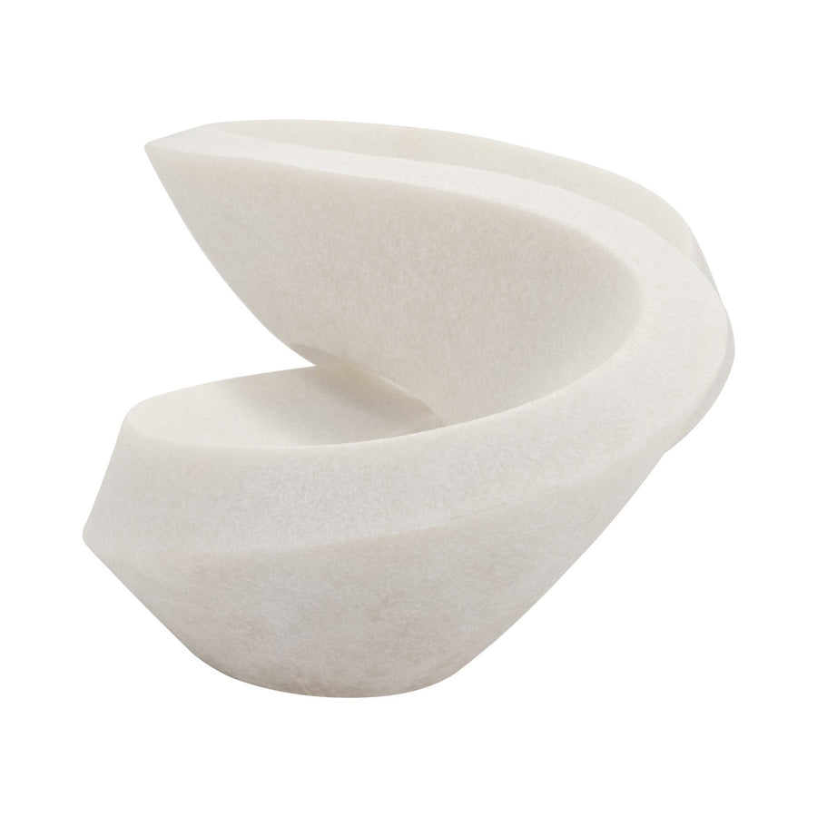 INFINITY DECOR BOWL , WHITE