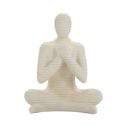 AVALON ZEN QUARTZ RESIN STATUARY , WHITE