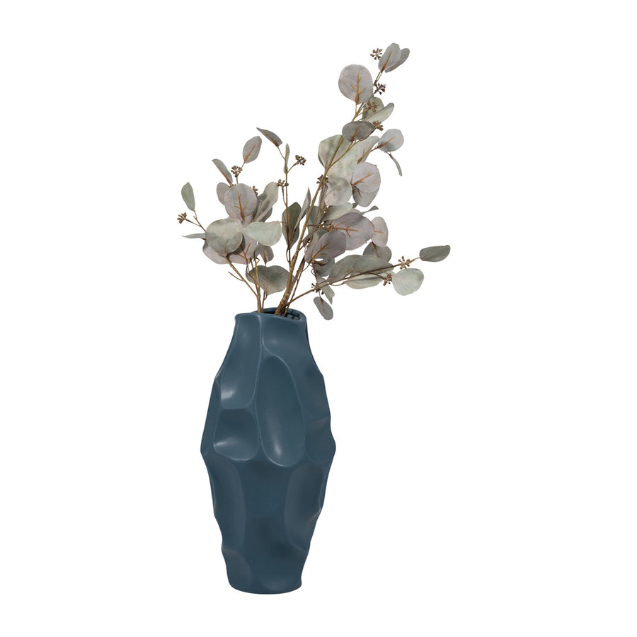 ARLETA SMALL TEAL VASE