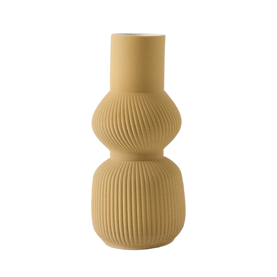 12" MARCHENA 3D PRINTED VASE , ICED COFFEE