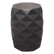 FIG END TABLE - GREY WOOD