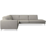 FARGO LIGHT GREY BARI SECTIONAL
